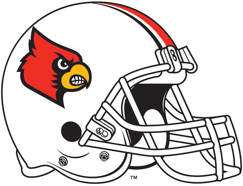 Louisville Cardinals 2009-2012 Helmet Logo iron on transfers for clothing